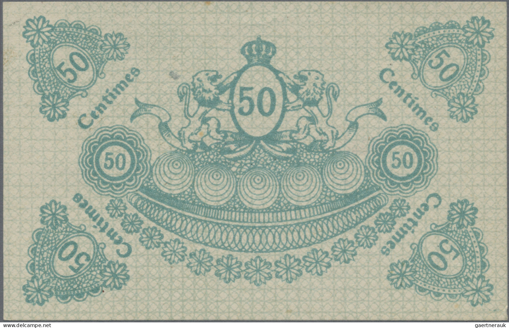 Luxembourg: Eich, Gemeinde, Handels- Und Gewerbeverein, 25, 50 Centimes, O. D., - Lussemburgo