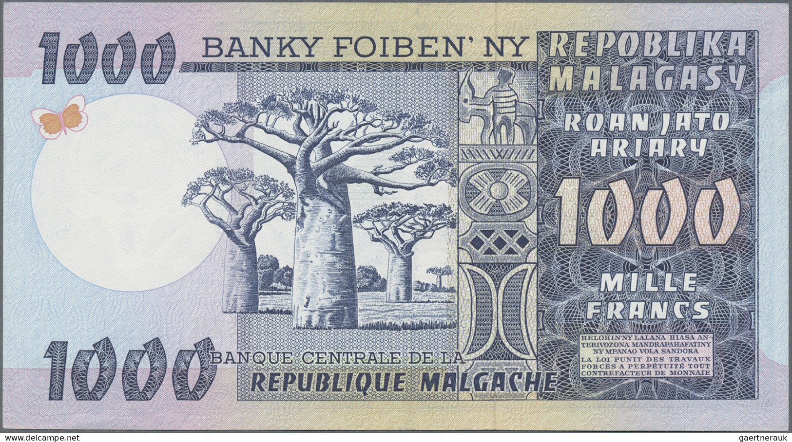 Madagascar: Banky Foiben'ny Repoblika Malagasy / Banque Centrale de la Républiqu