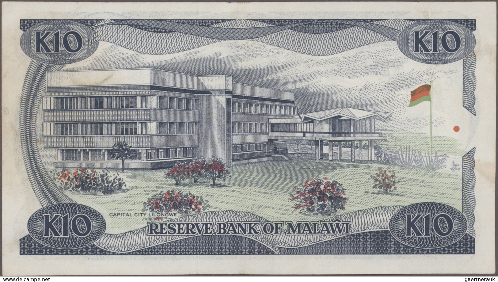 Malawi: The Reserve Bank Of Malawi, Very Nice Lot With 9 Banknotes, Series 1964- - Malawi