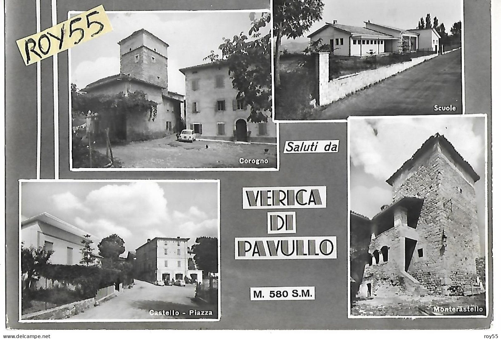Emilia Romagna-modena-verica Di Pavullo Frazione Di Pavullo Nel Frignano Vedute Vedutine Saluti Da Anni 60 - Other & Unclassified