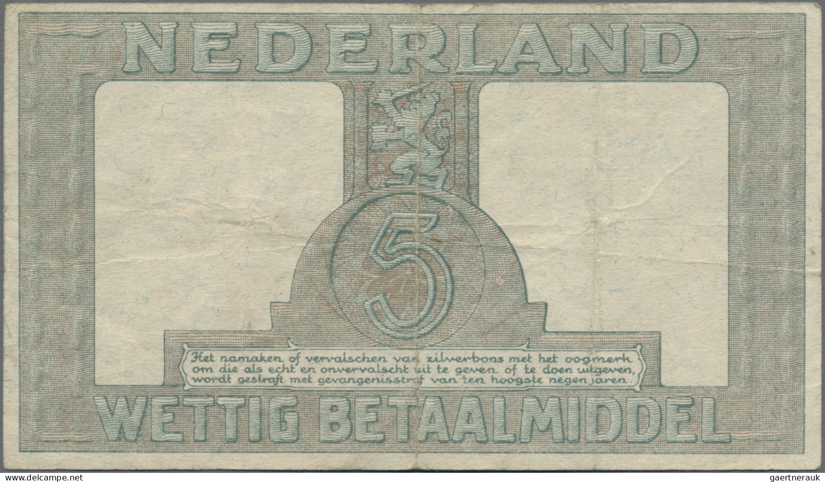 Netherlands: Kingdom Of The Netherlands And Minister Of Finance, Lot With 9 ZILV - Andere & Zonder Classificatie