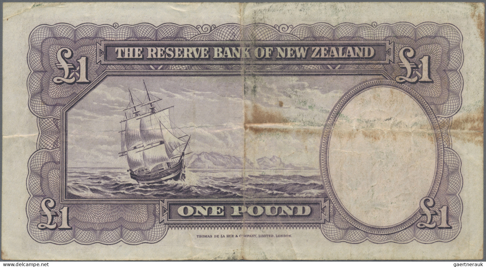 New Zealand: The Reserve Bank Of New Zealand, Lot With 4 Banknotes, Series ND(19 - Neuseeland