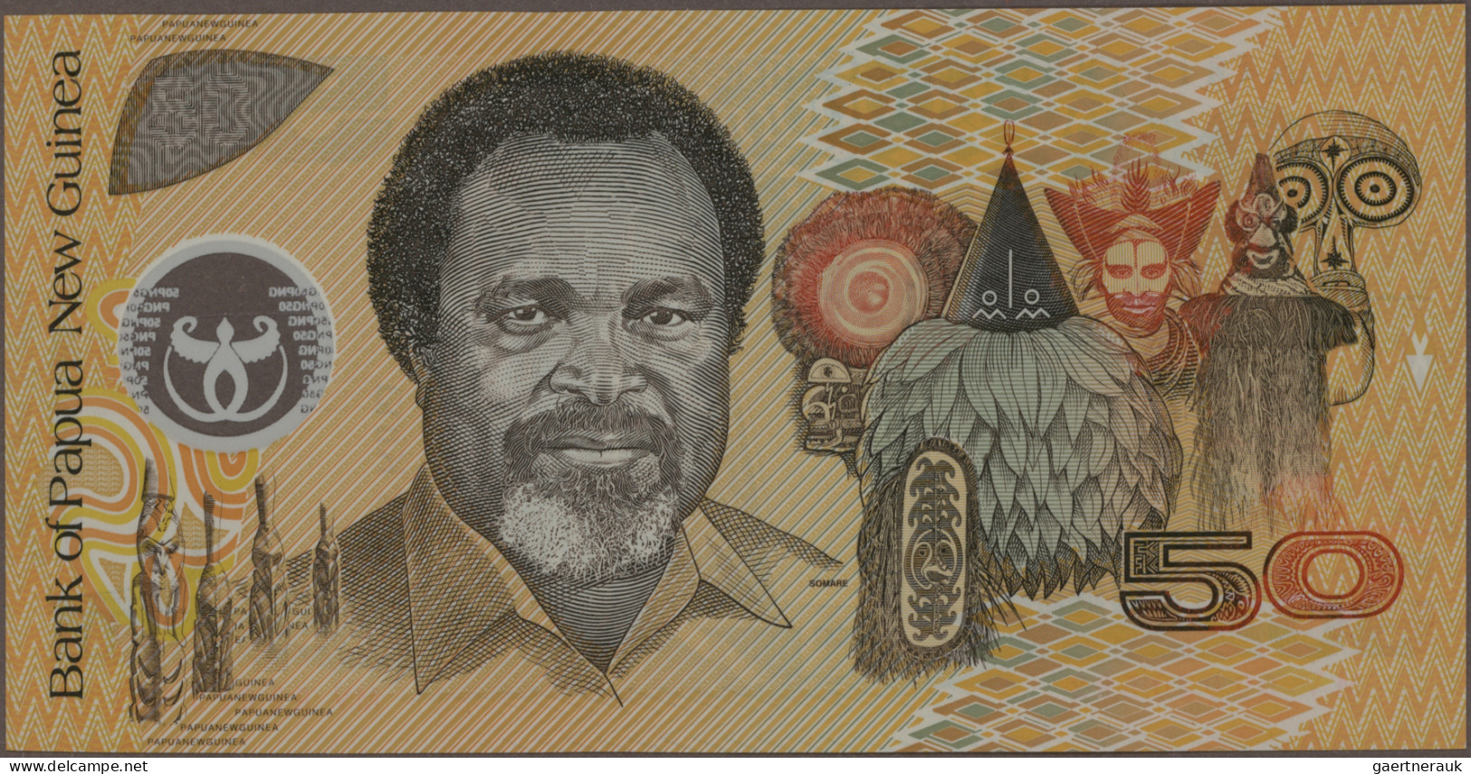 Papua New Guinea: Bank Of Papua New Guinea, Lot With 31 Banknotes, Series 1975-2 - Papouasie-Nouvelle-Guinée