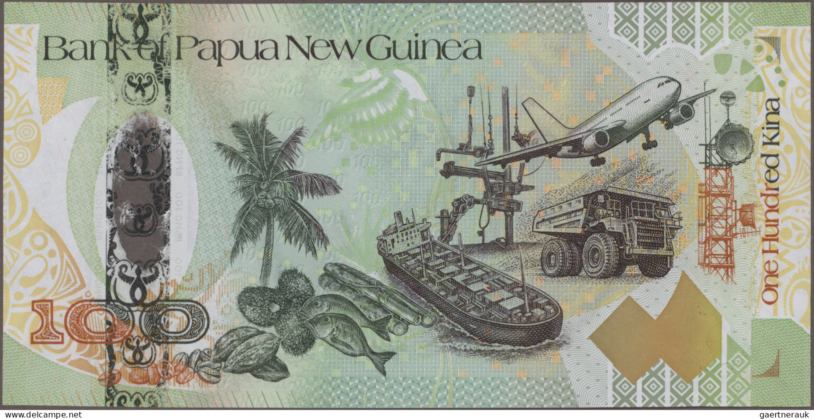 Papua New Guinea: Bank Of Papua New Guinea, Lot With 22 Banknotes, Series 2000-2 - Papua Nuova Guinea
