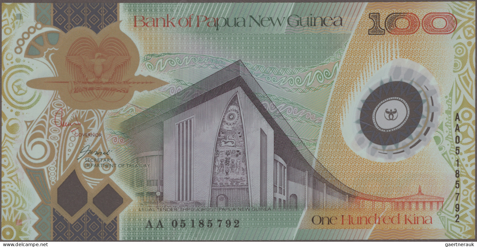 Papua New Guinea: Bank Of Papua New Guinea, Lot With 22 Banknotes, Series 2000-2 - Papua-Neuguinea