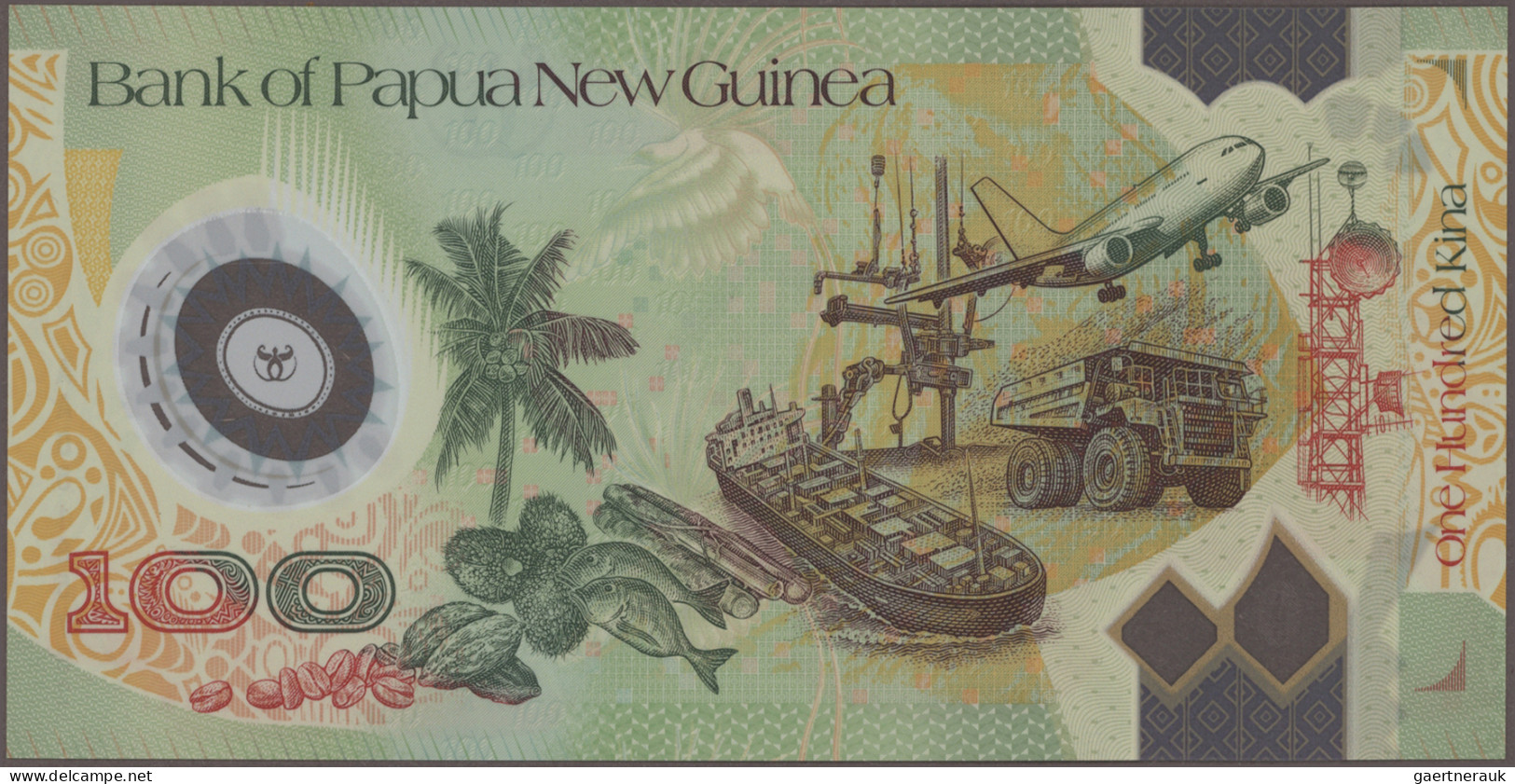 Papua New Guinea: Bank Of Papua New Guinea, Lot With 22 Banknotes, Series 2000-2 - Papua Nuova Guinea