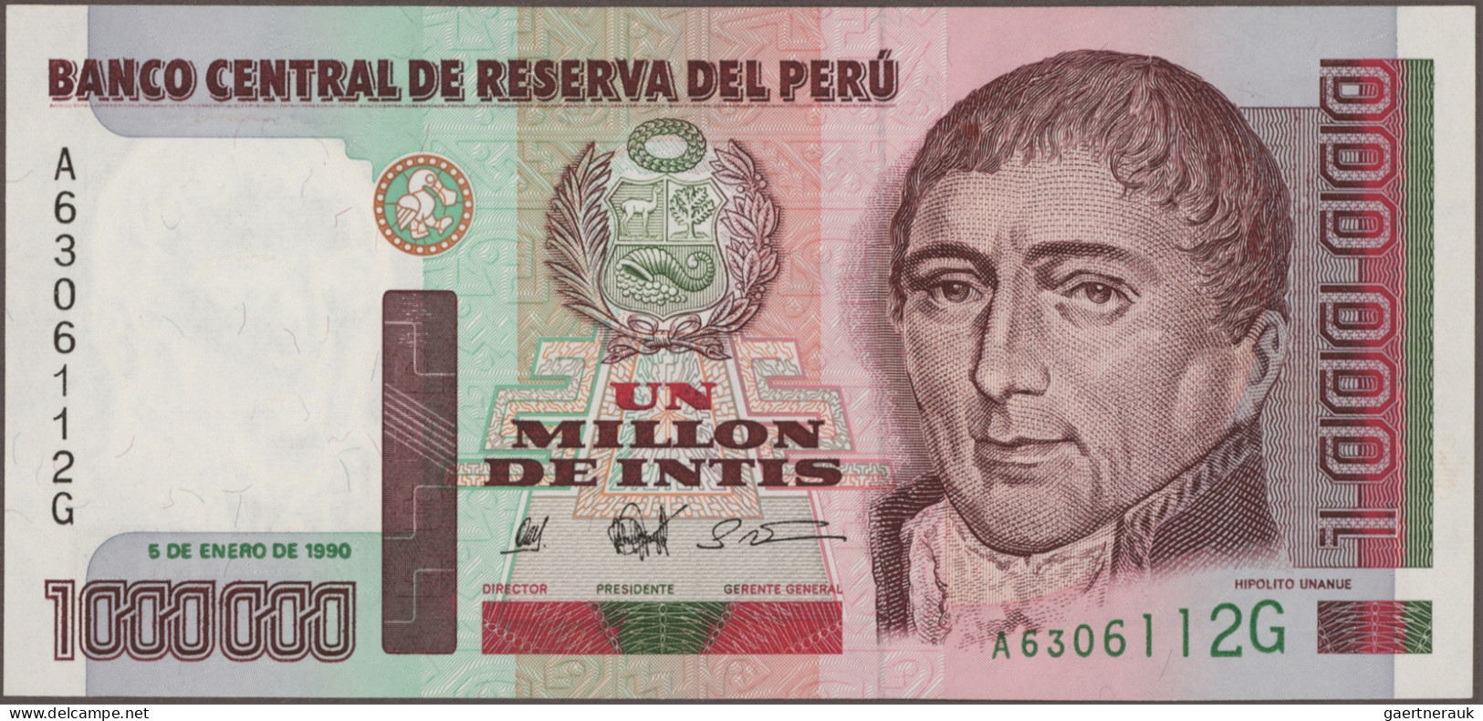 Peru: Banco Central De Reserva Del Peru, Huge Lot With 38 Banknotes, Series 1965 - Perú