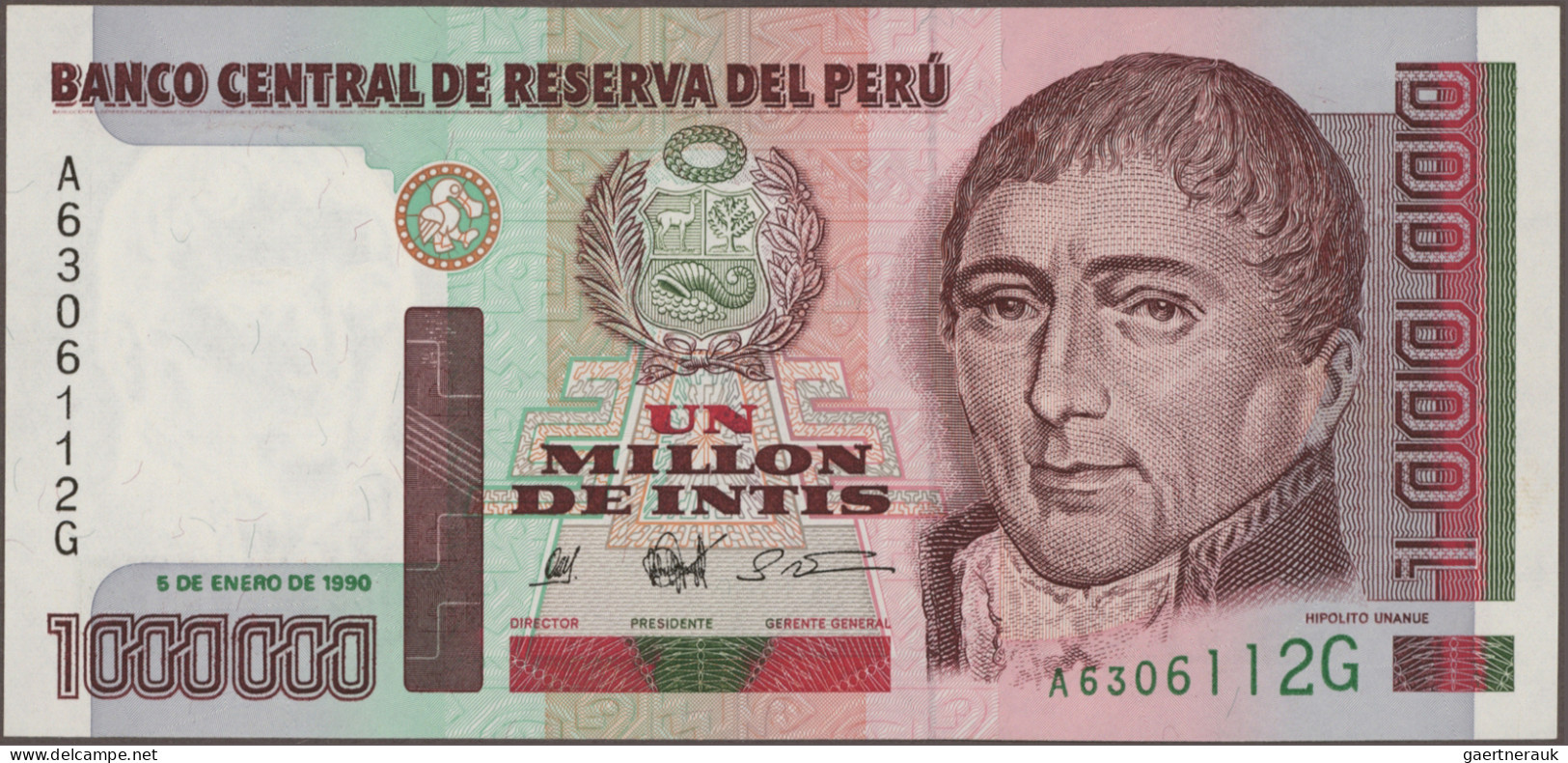 Peru: Banco Central De Reserva Del Peru, Huge Lot With 38 Banknotes, Series 1965 - Peru