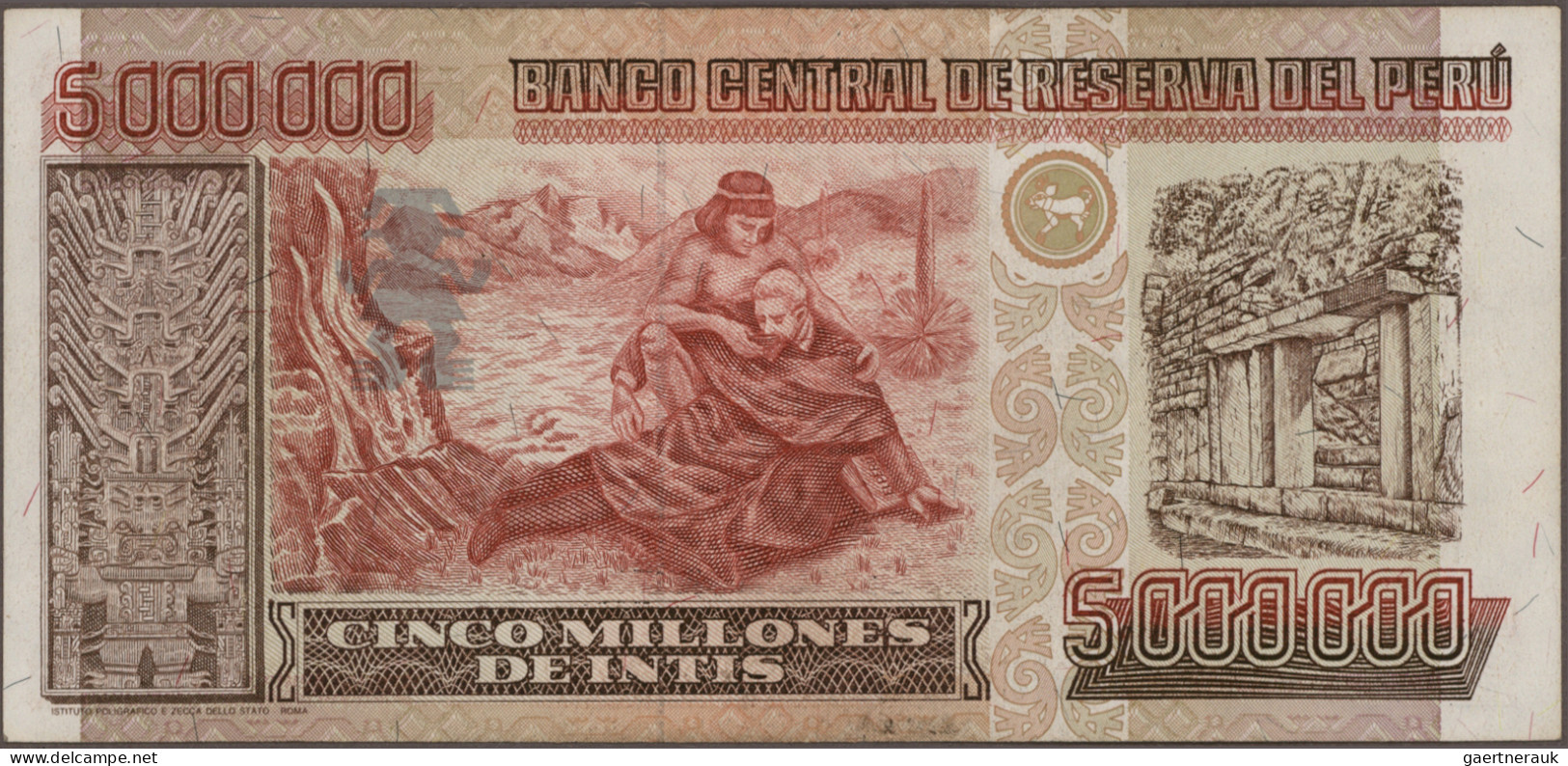 Peru: Banco Central de Reserva del Peru, huge lot with 38 banknotes, series 1965