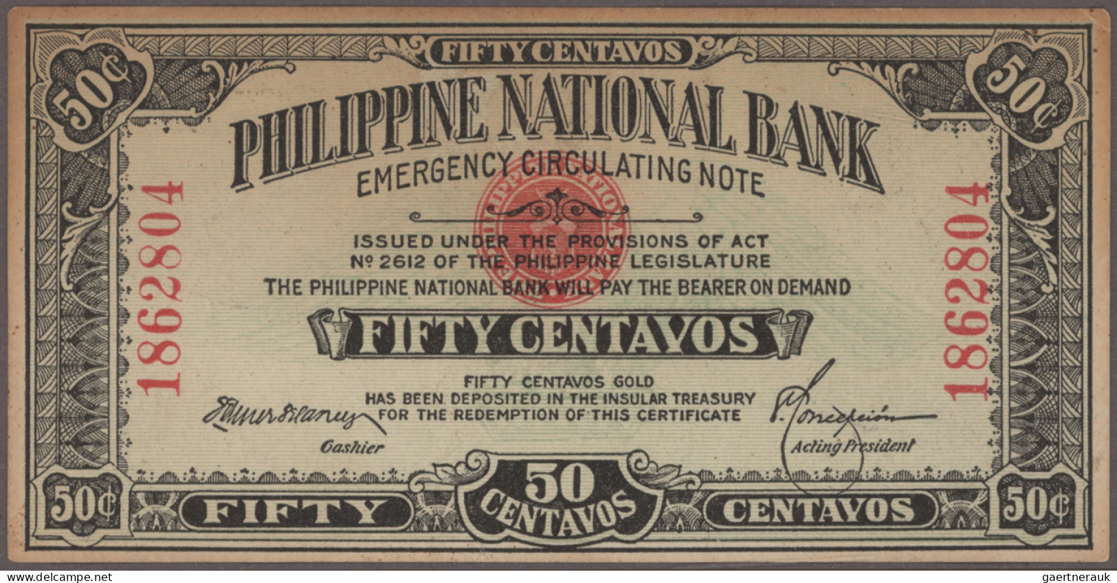 Philippines: Bank Of The Philippine Islands And Central Bank Of The Philippines, - Philippines