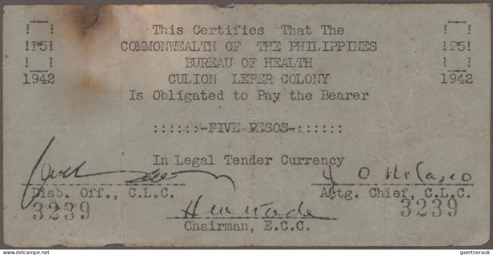 Philippines: Collectors Album With 132 Banknotes Emergency Issues WWII, Series 1 - Philippinen