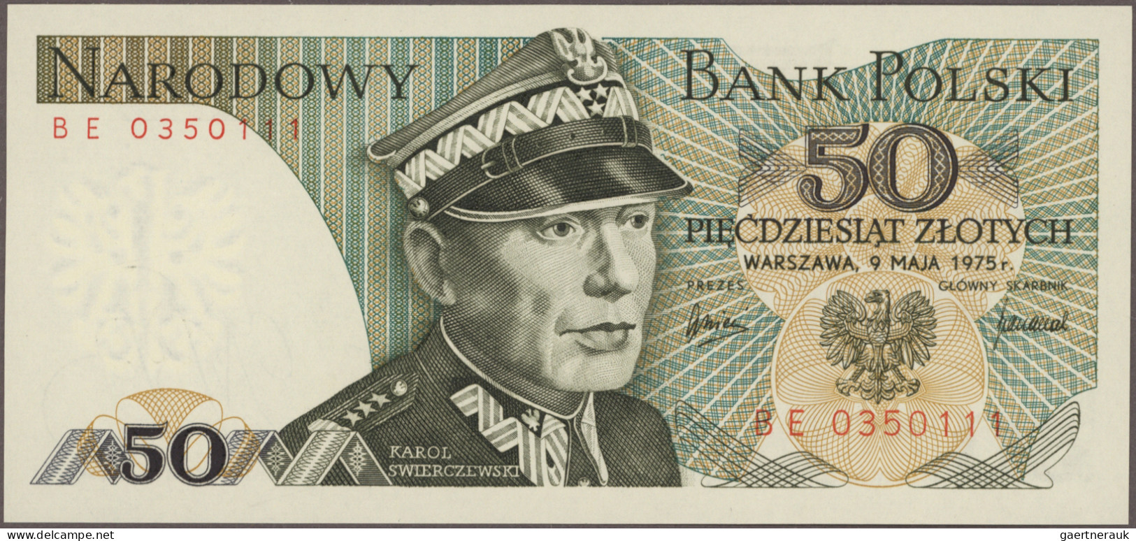 Poland - Bank Notes: Narodowy Bank Polski, Huge Lot With 40 Banknotes, Series 19 - Polonia