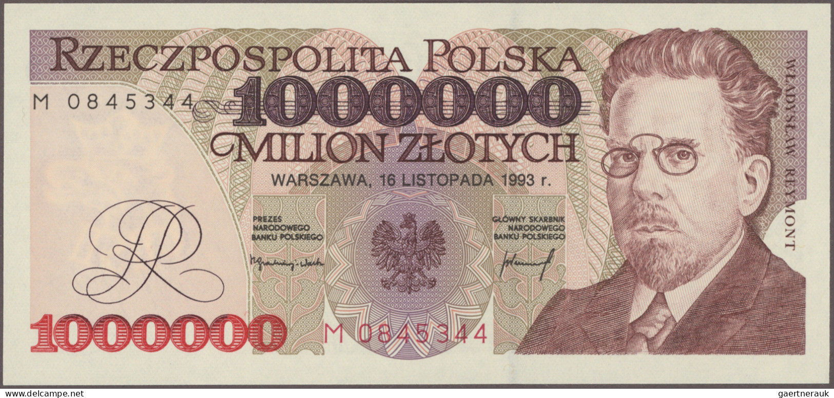 Poland - Bank notes: Narodowy Bank Polski, huge lot with 40 banknotes, series 19