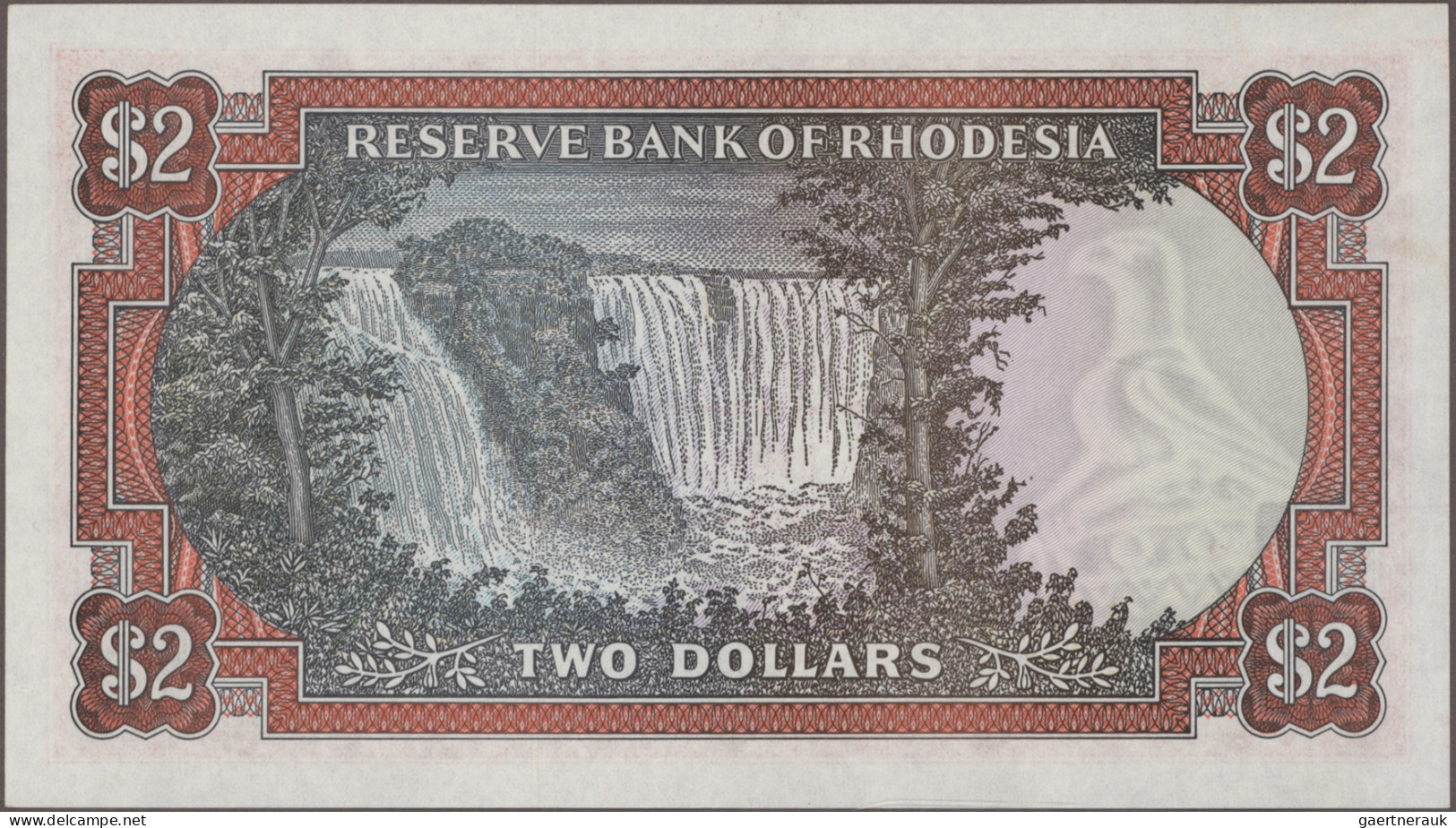 Rhodesia: Reserve Bank Of Rhodesia, Huge Lot With 13 Banknotes, Series 1964-1979 - Rhodesië