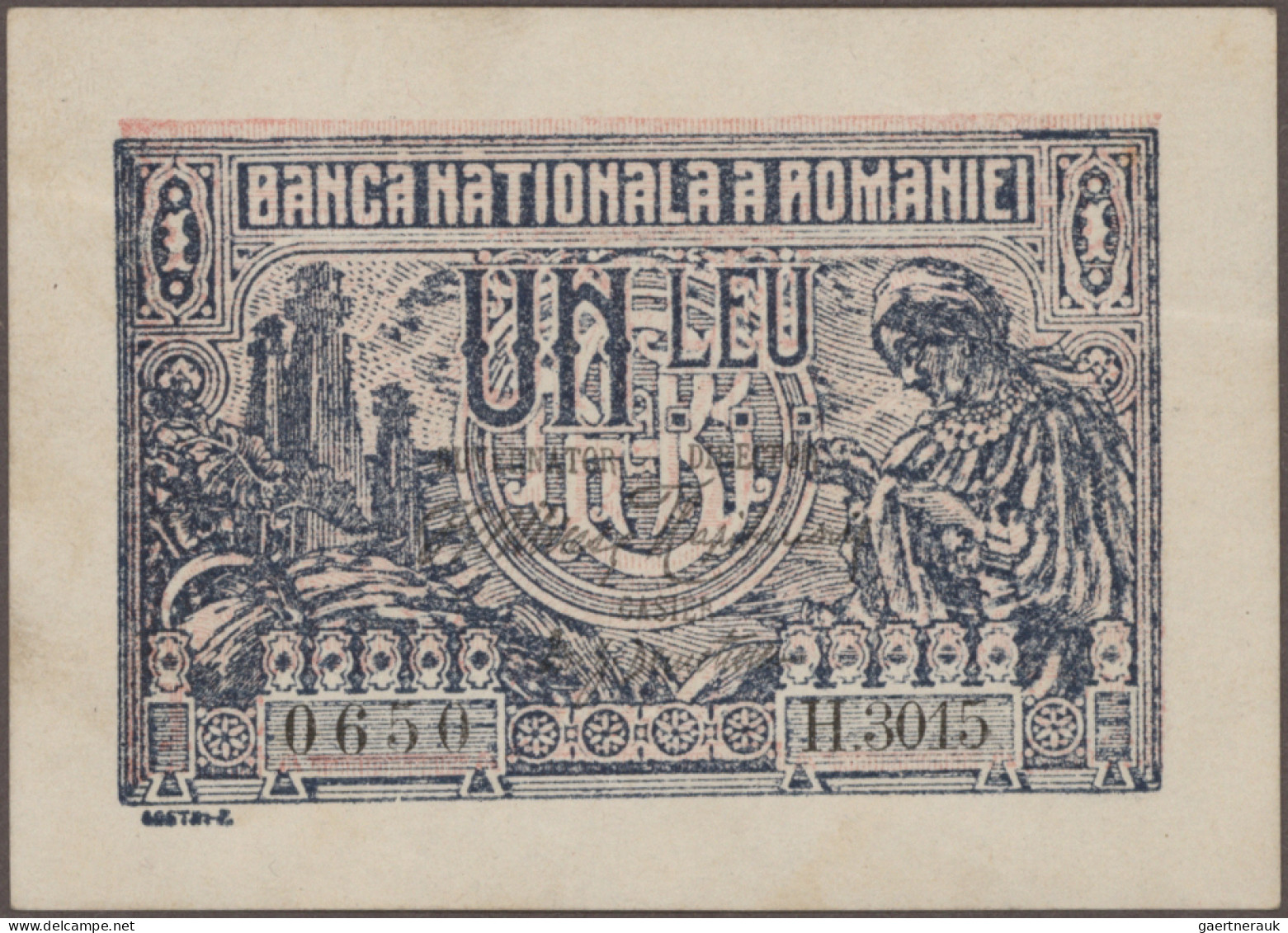 Romania: Banca Naţională A României And Romanian Treasury – BUKOVINA, Set With 4 - Roemenië