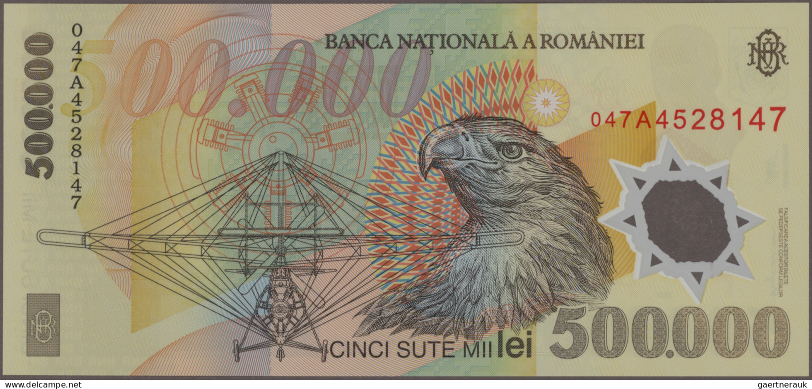 Romania: Banca Naţională A României, Lot With 15 Banknotes, Series 1998-2008, Wi - Rumänien