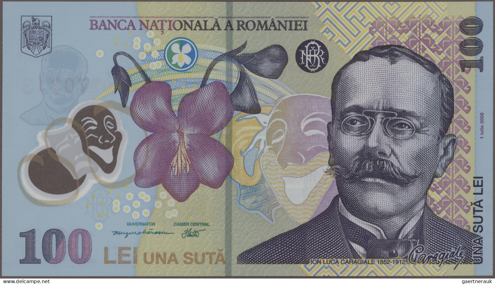 Romania: Banca Naţională A României, Lot With 15 Banknotes, Series 1998-2008, Wi - Roemenië