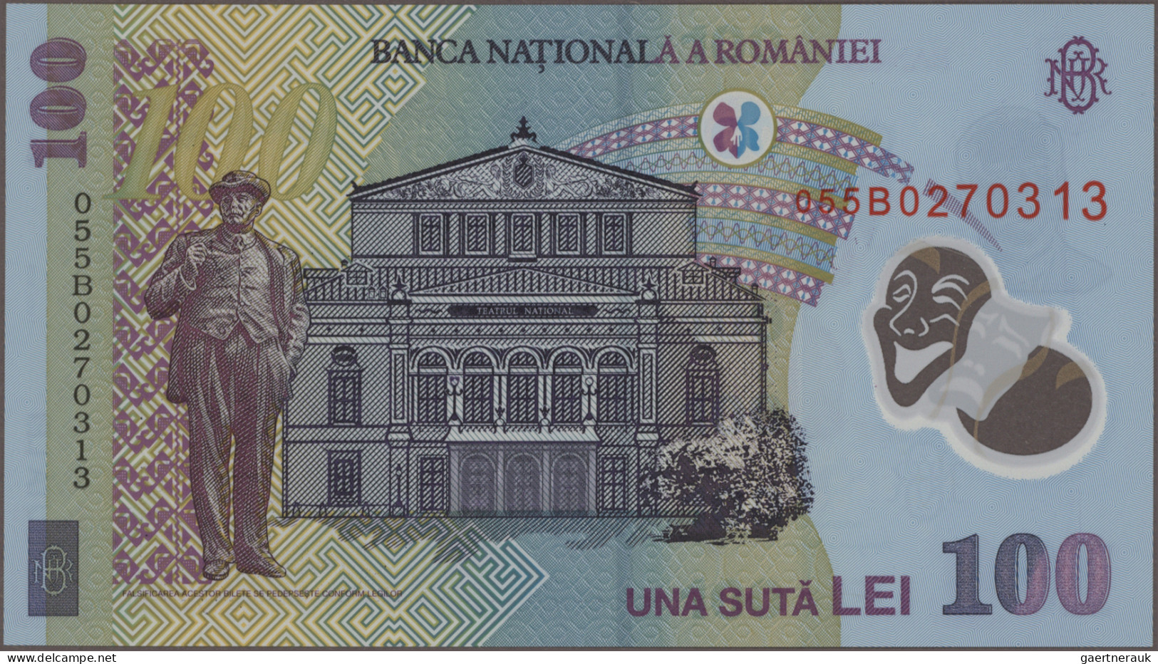 Romania: Banca Naţională A României, Lot With 15 Banknotes, Series 1998-2008, Wi - Roumanie