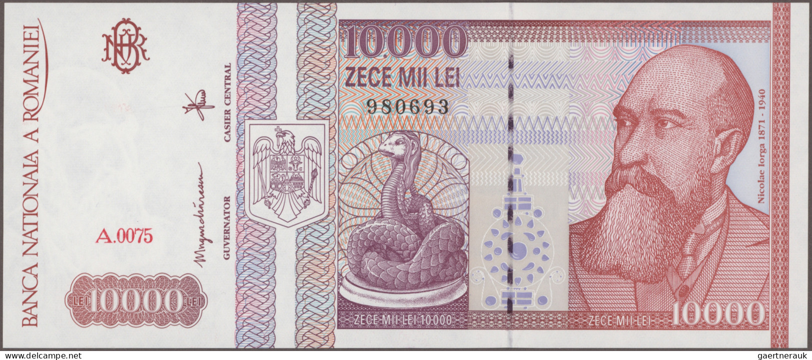 Romania: Banca Naţională A României, Lot With 15 Banknotes, Series 1966-1994, Wi - Roemenië