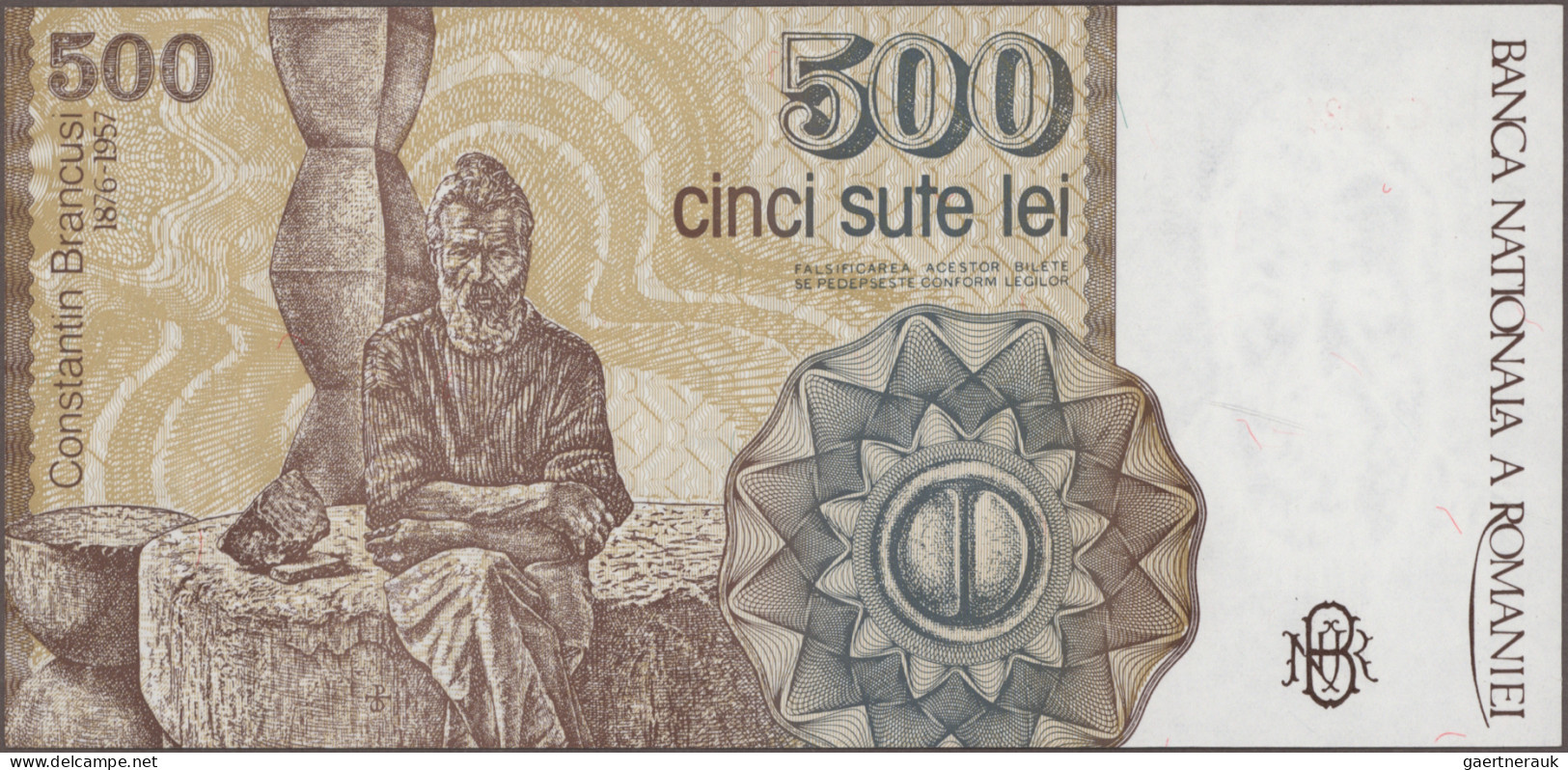 Romania: Banca Naţională A României, Lot With 15 Banknotes, Series 1966-1994, Wi - Rumänien