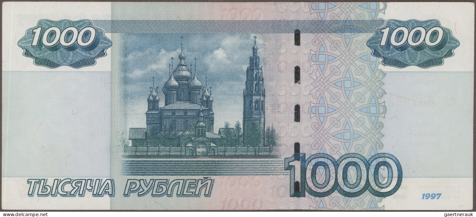 Russia - Bank Notes: Collectors album with 128 banknotes Russia State Issues 189
