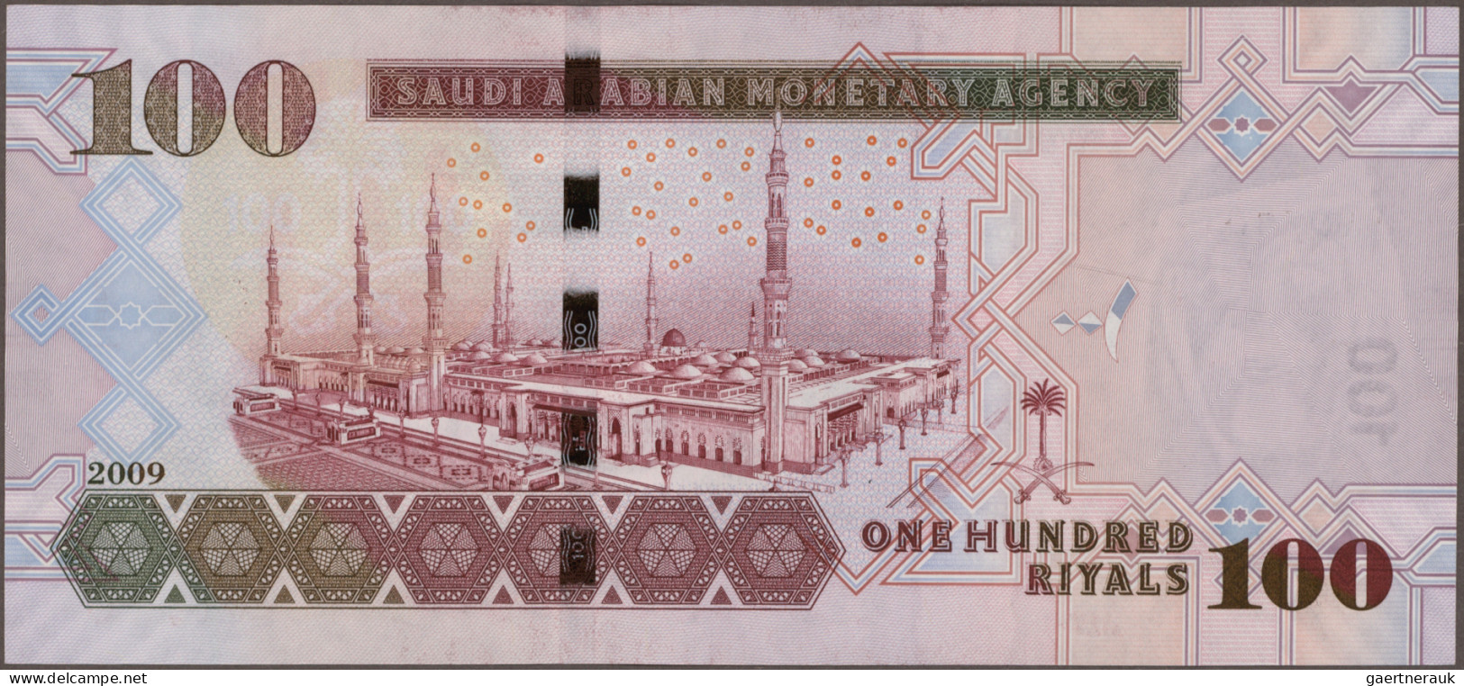 Saudi Arabia: Saudi Arabian Monetary Agency, Lot With 7 Banknotes, Series AH1419 - Arabia Saudita