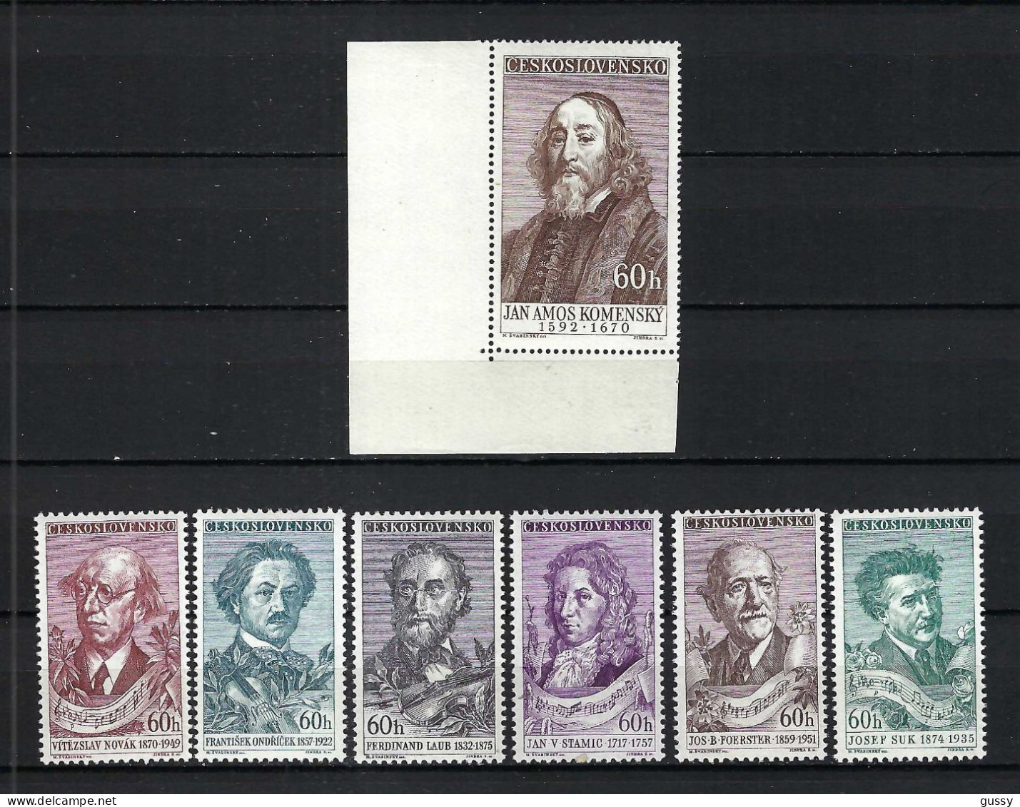 TCHECOSLOVAQUIE Ca.1945-59: Lot De Neufs* - Unused Stamps