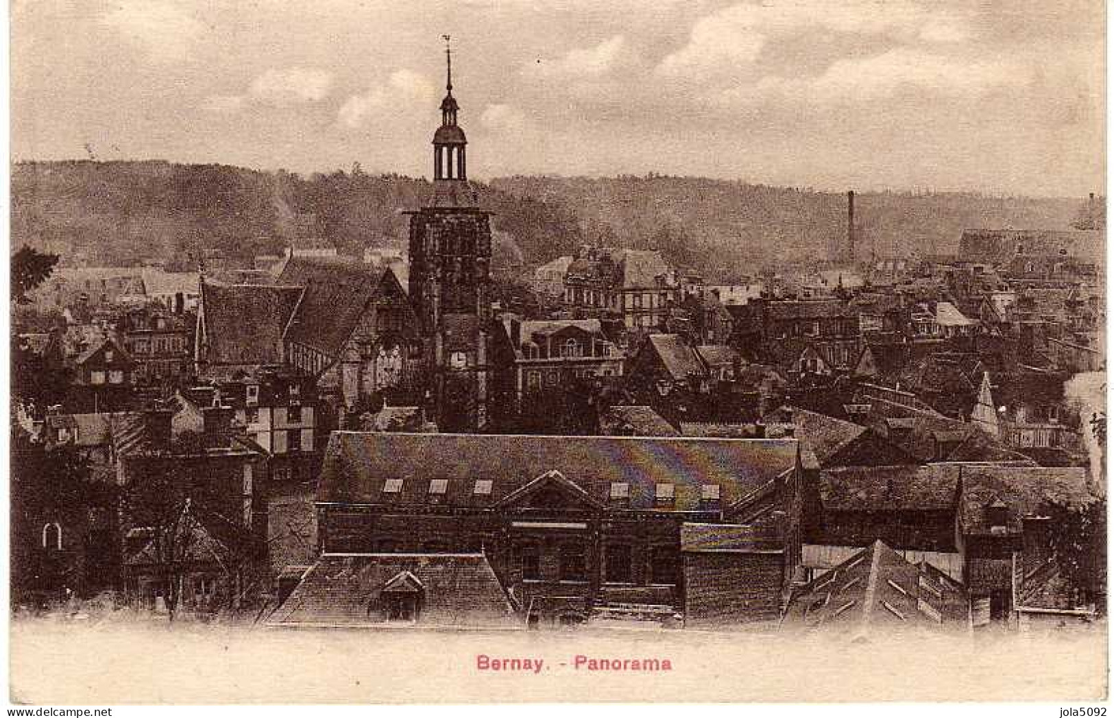 27 - BERNAY - Panorama - Bernay