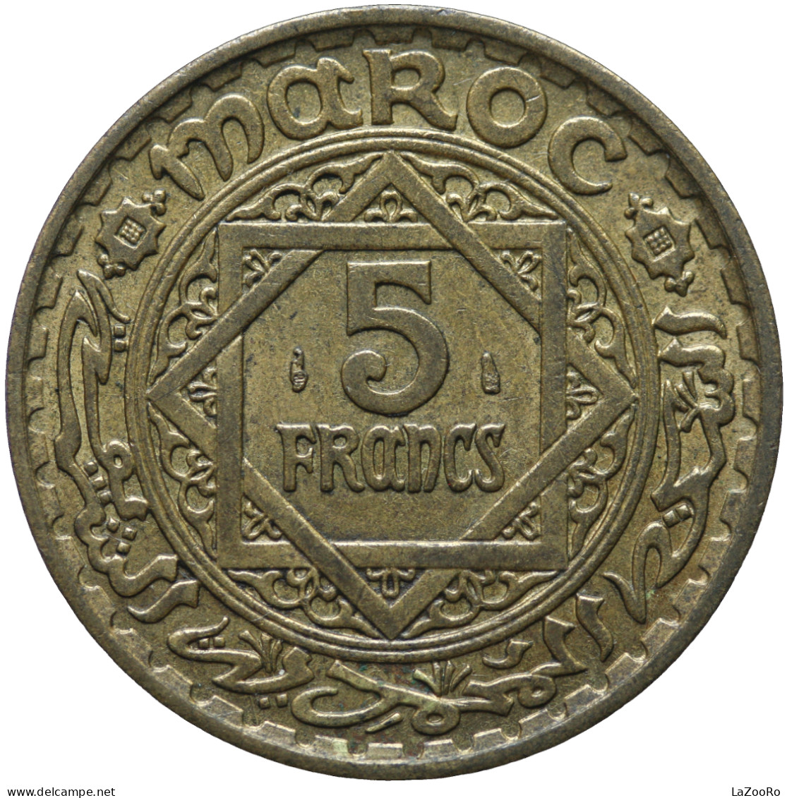 LaZooRo: Morocco 5 Francs 1946 UNC - Marokko