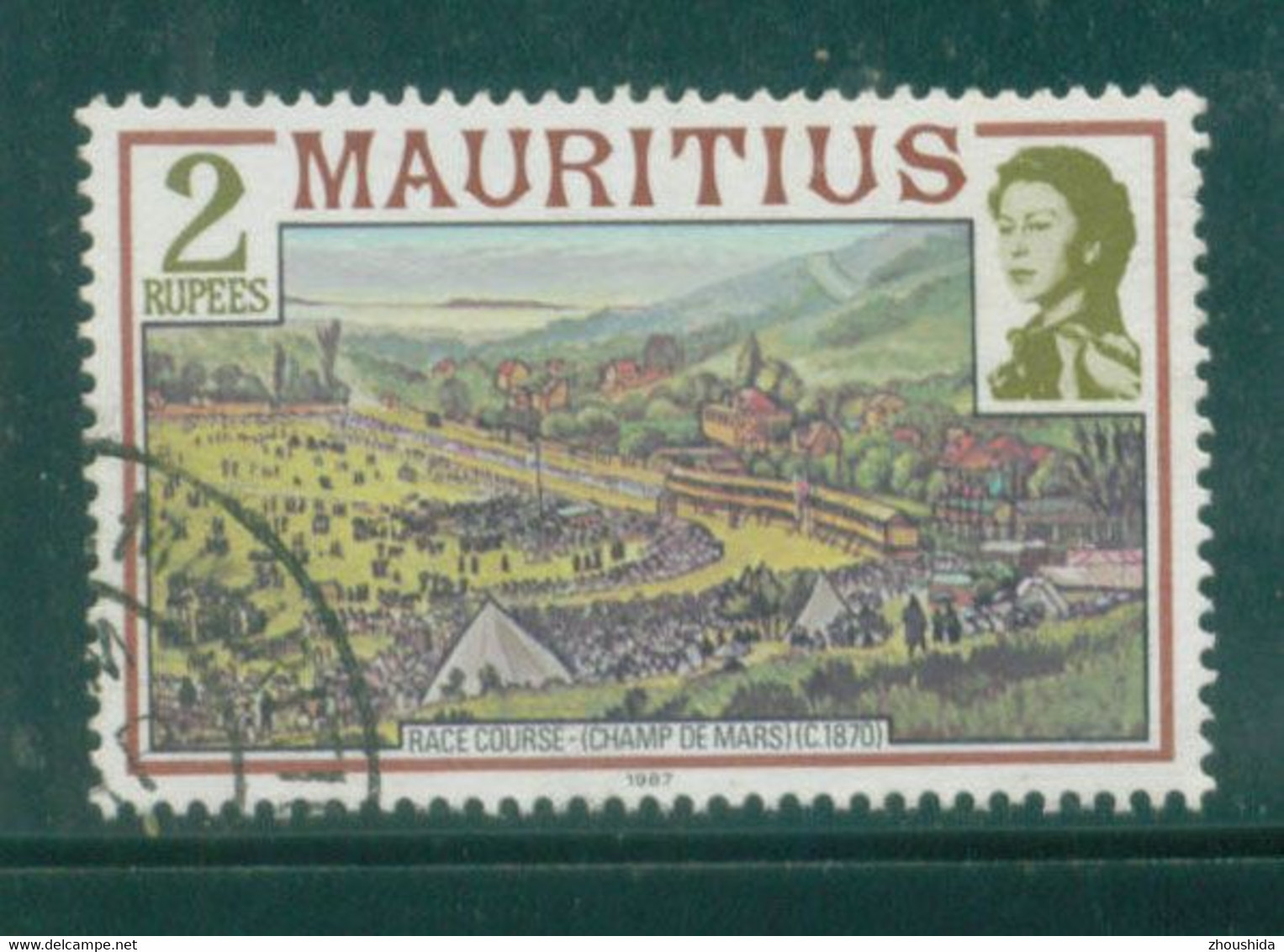 Maurice (Mauritius)  Race Course R2 (1987) - Mauritius (1968-...)