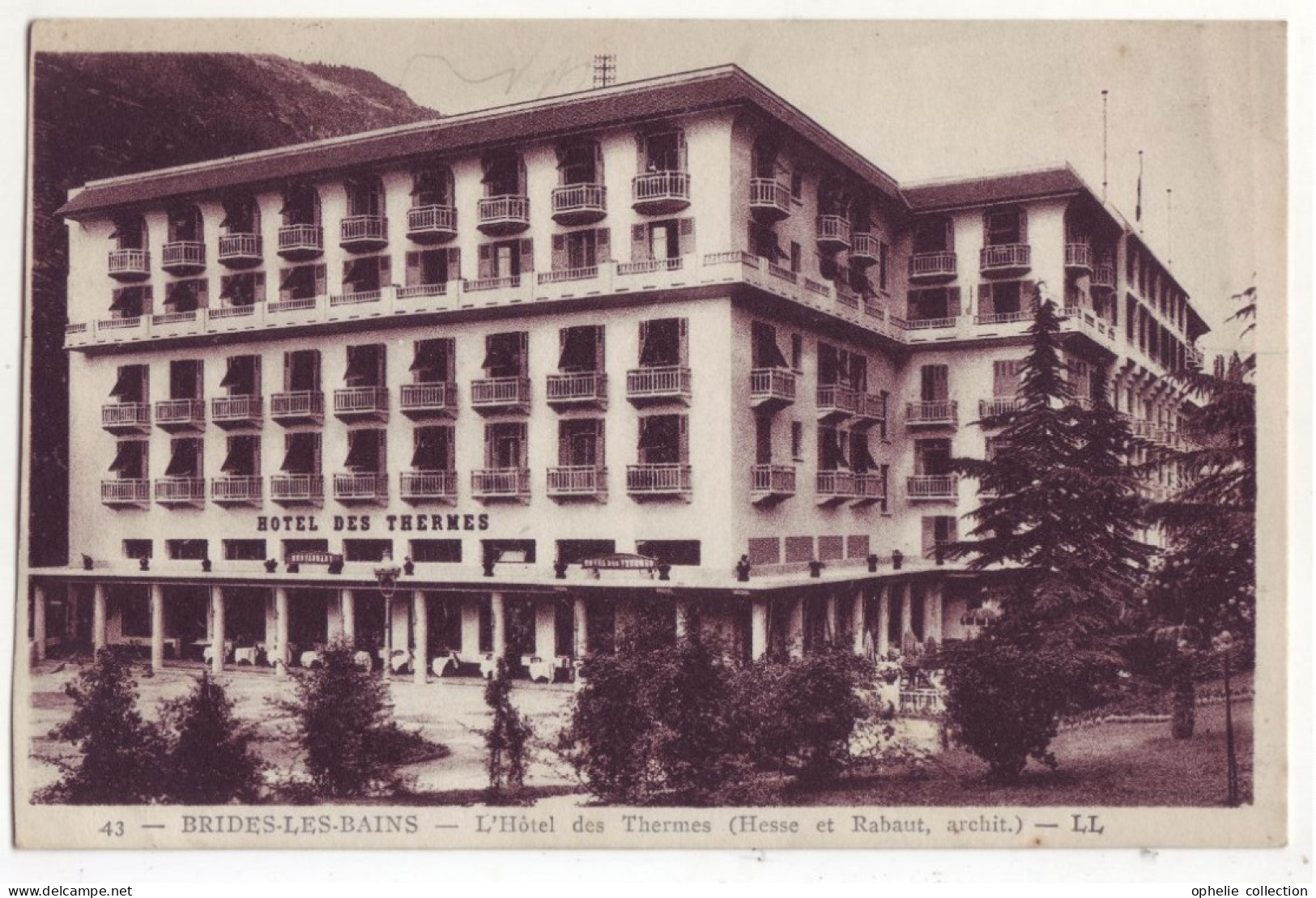 France - 73 - Brides Les Bains - Hôtel Des Thermes - 6930 - Brides Les Bains