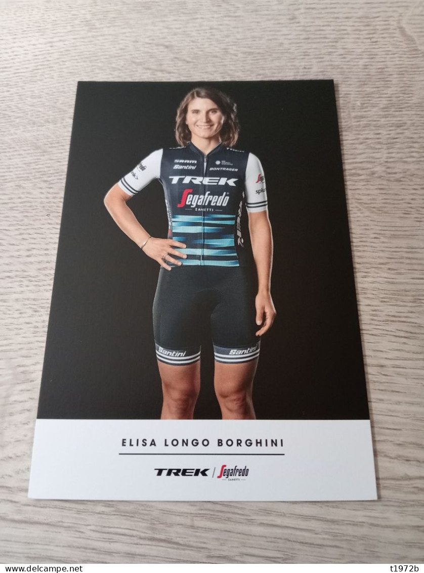 Cyclisme Cycling Ciclismo Ciclista Wielrennen Radfahren LONGO BORGHINI ELISA (Trek-Segafredo Komen 2020) - Cyclisme