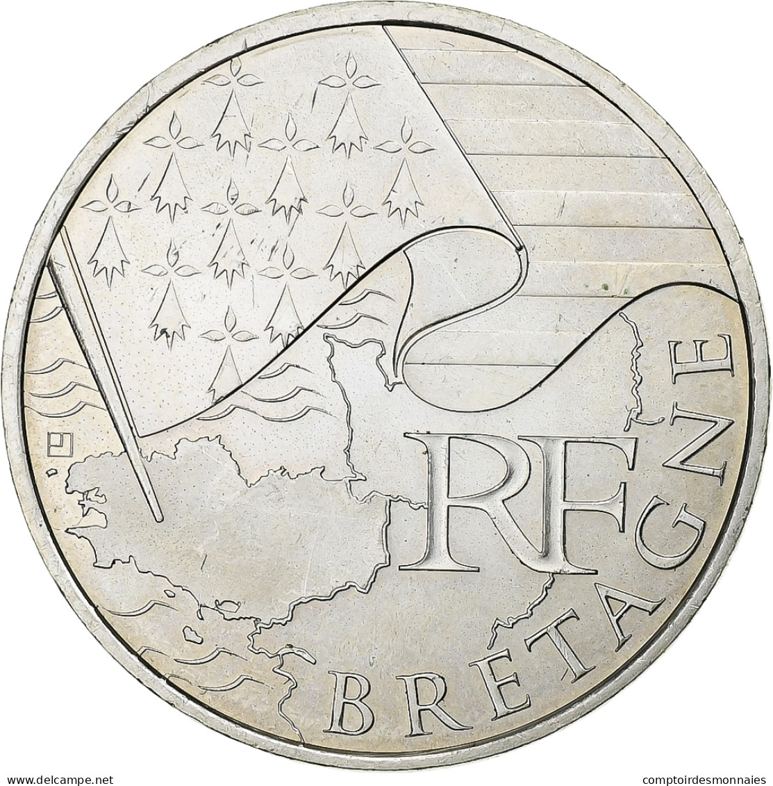 France, 10 Euro, 2010, Paris, Argent, SPL+, KM:1648 - Francia