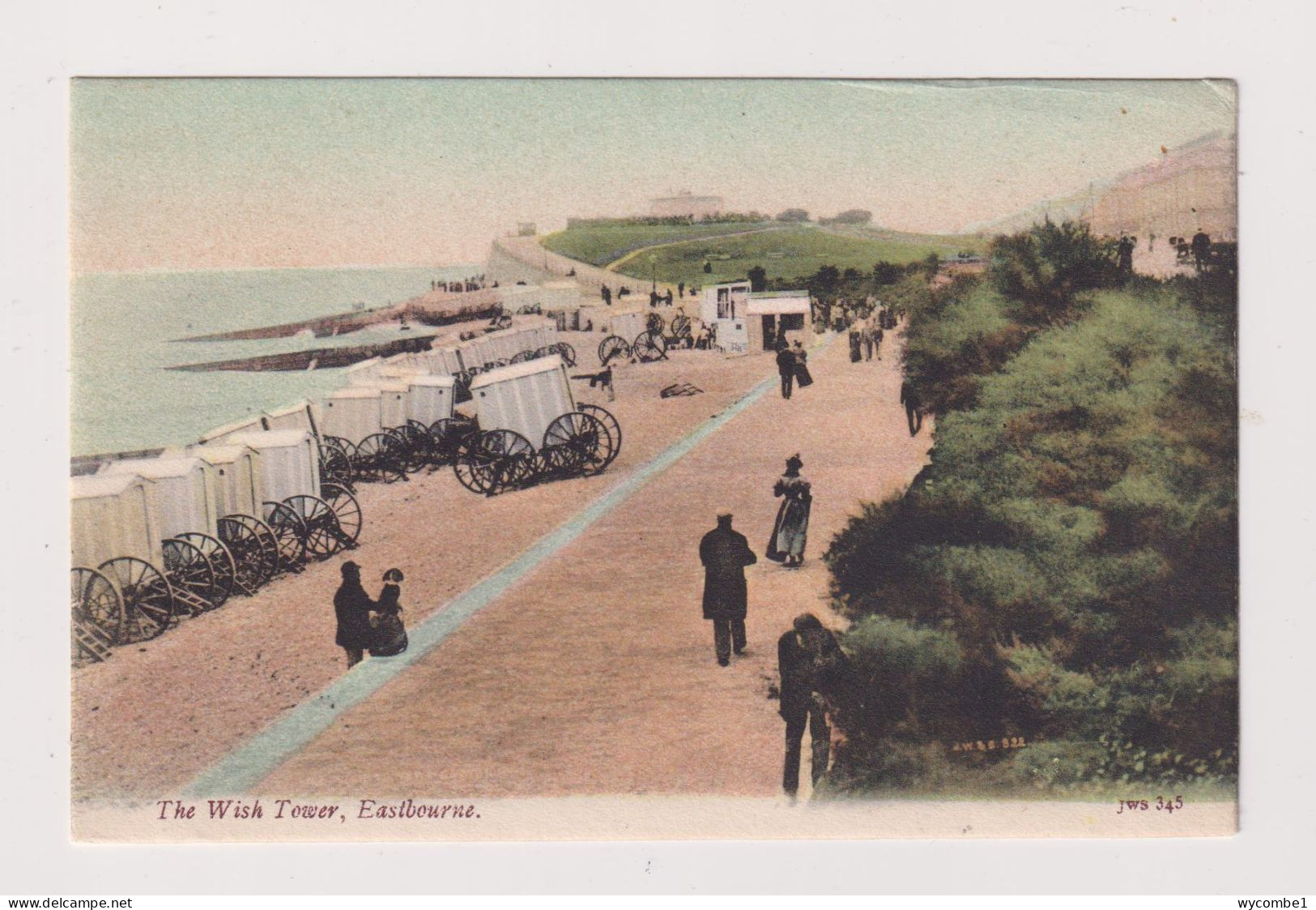 ENGLAND -  Eastbourne The Wish Tower Unused Vintage Postcard - Eastbourne