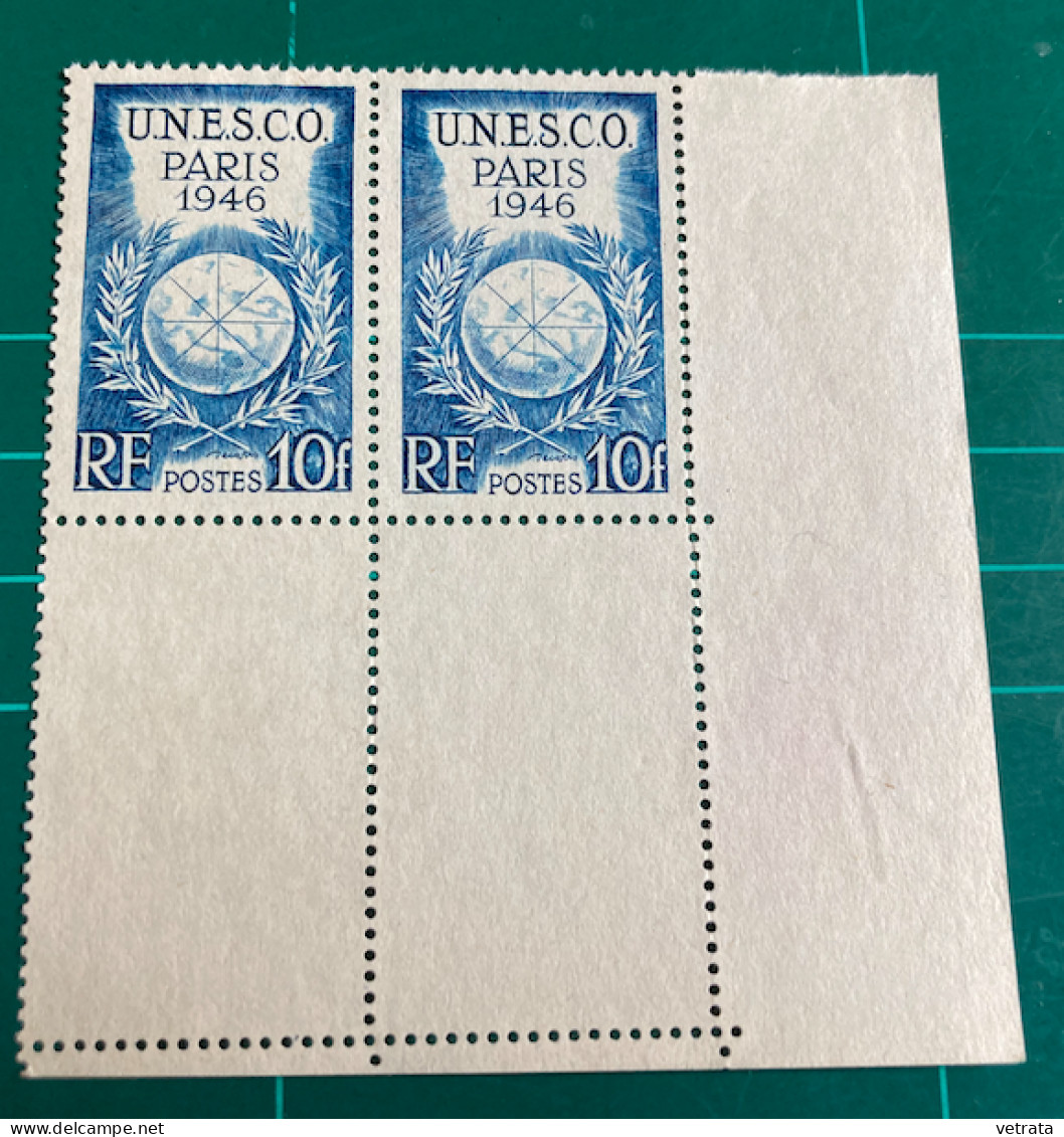 UNESCO : 2 Enveloppes Premier Jour (1969/75) & 2 Timbres (non Oblitérés-1946) - Other & Unclassified