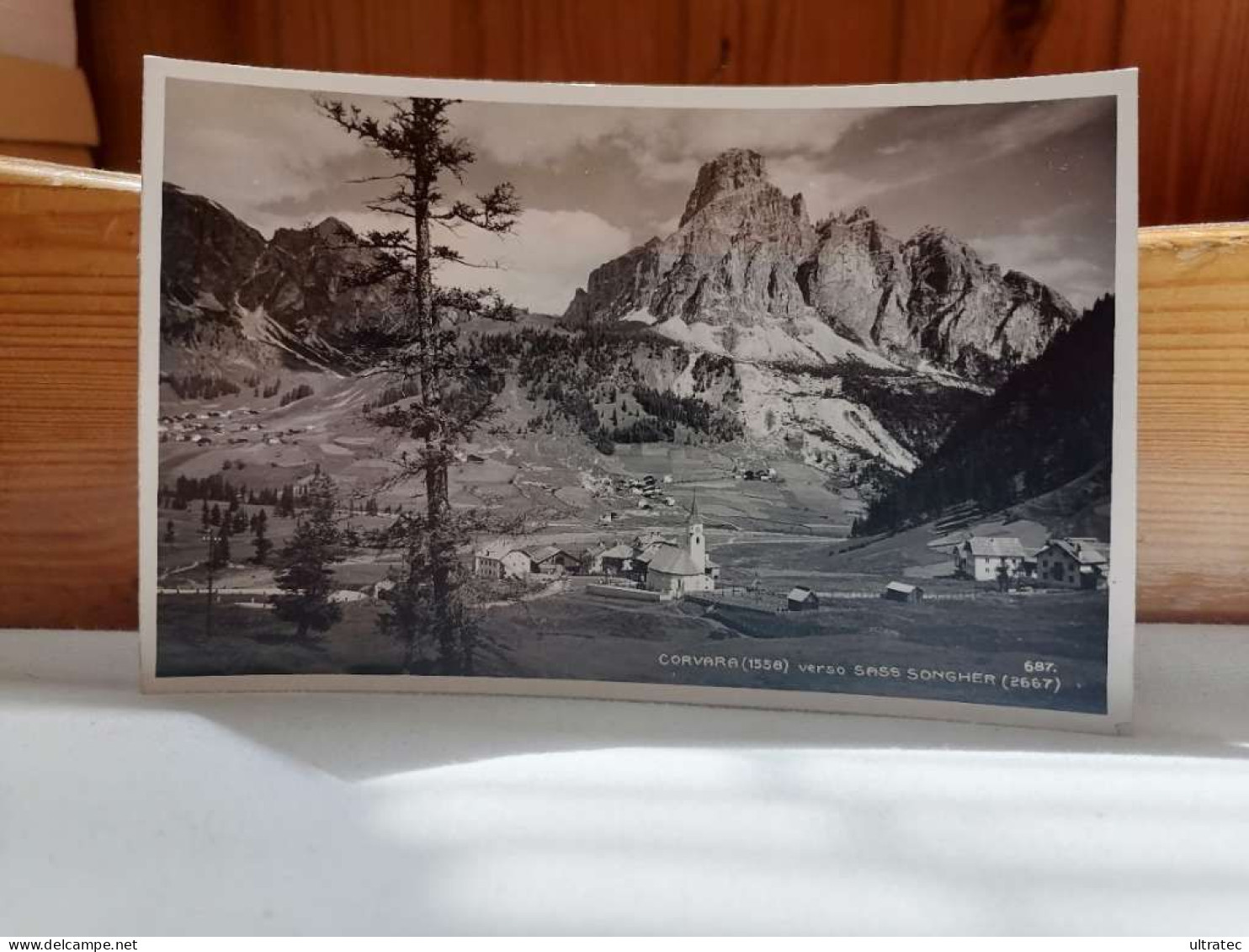 AK "CORVARA SÜDTIROL ITALIEN, SÜD-TIROL CA. 1920,TOLLES PANORAMA" SCHÖNE ALTE POSTKARTE VINTAGE ANTIK HEIMAT SAMMLER - Andere & Zonder Classificatie