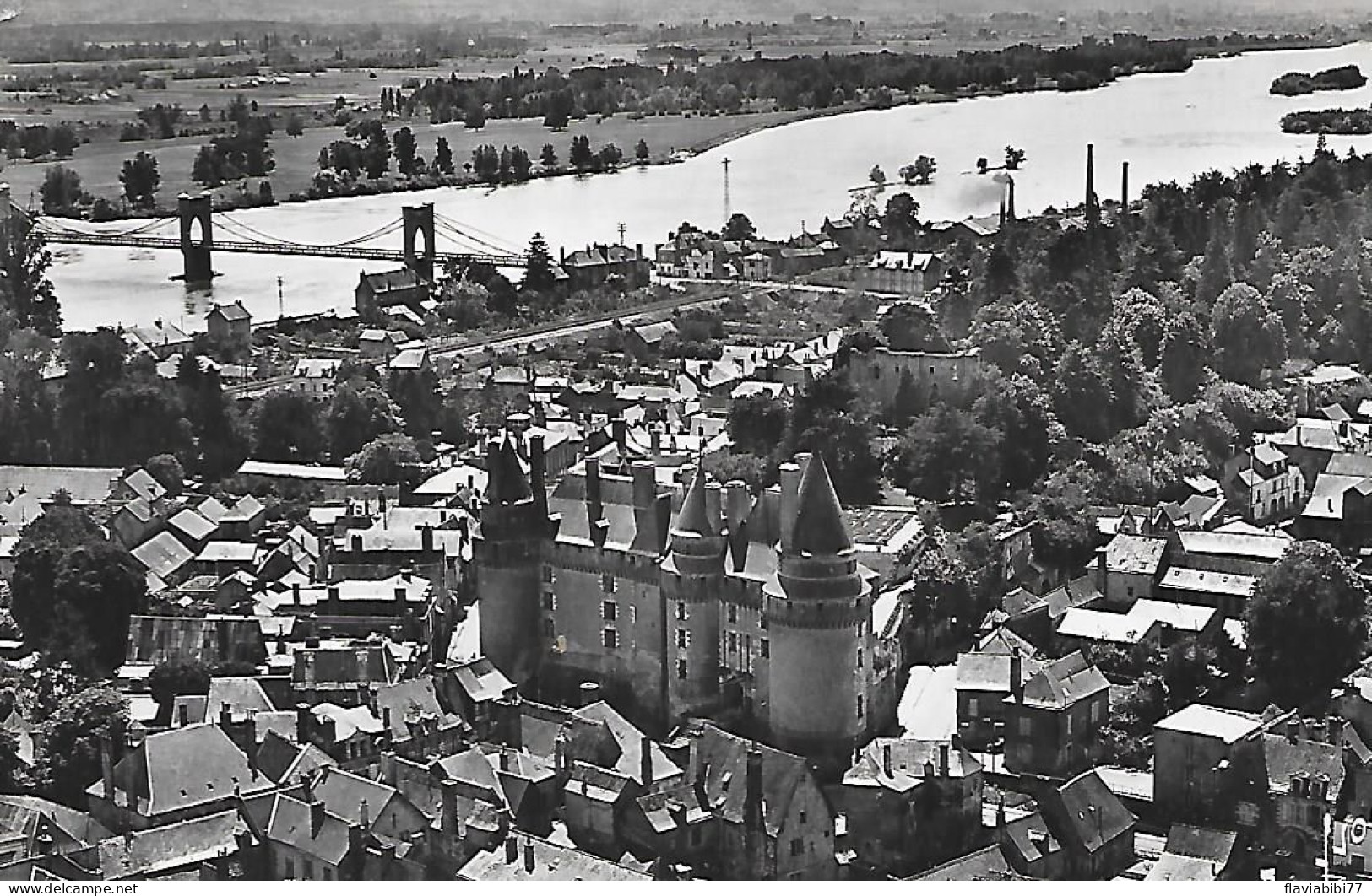 LANGEAIS- ( 37)-   Vue Générale   ( C. P. S. M. - Pt - Ft ) - Langeais