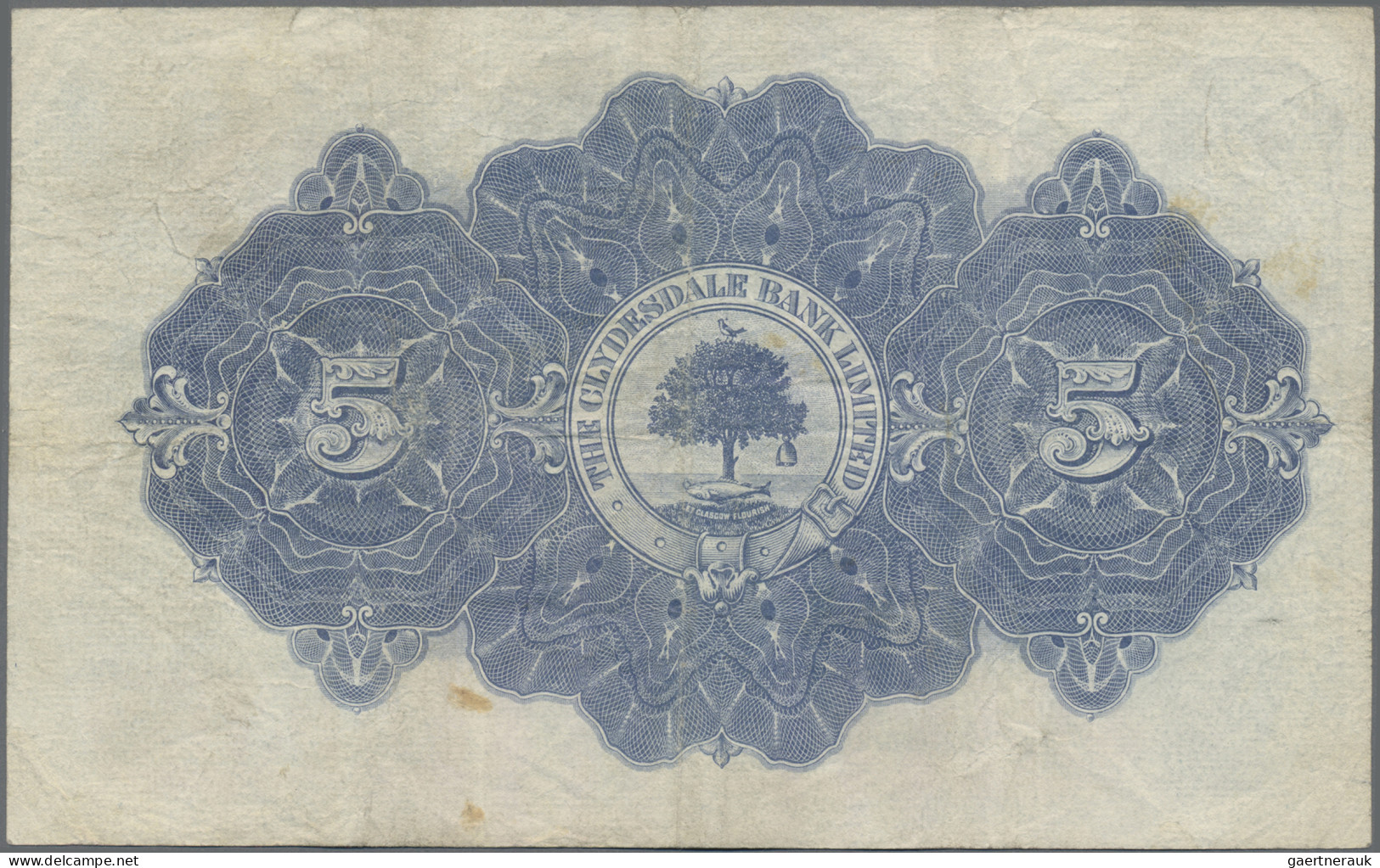 Scotland: The Clydesdale Bank Limited, 5 Pounds 3rd March 1948, P.190, Still Nic - Autres & Non Classés
