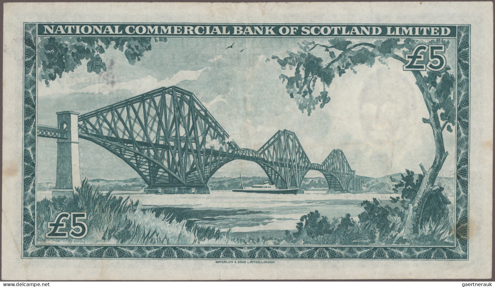 Scotland: National Commercial Bank Of Scotland Limited, Lot With 8 Banknotes, Se - Altri & Non Classificati