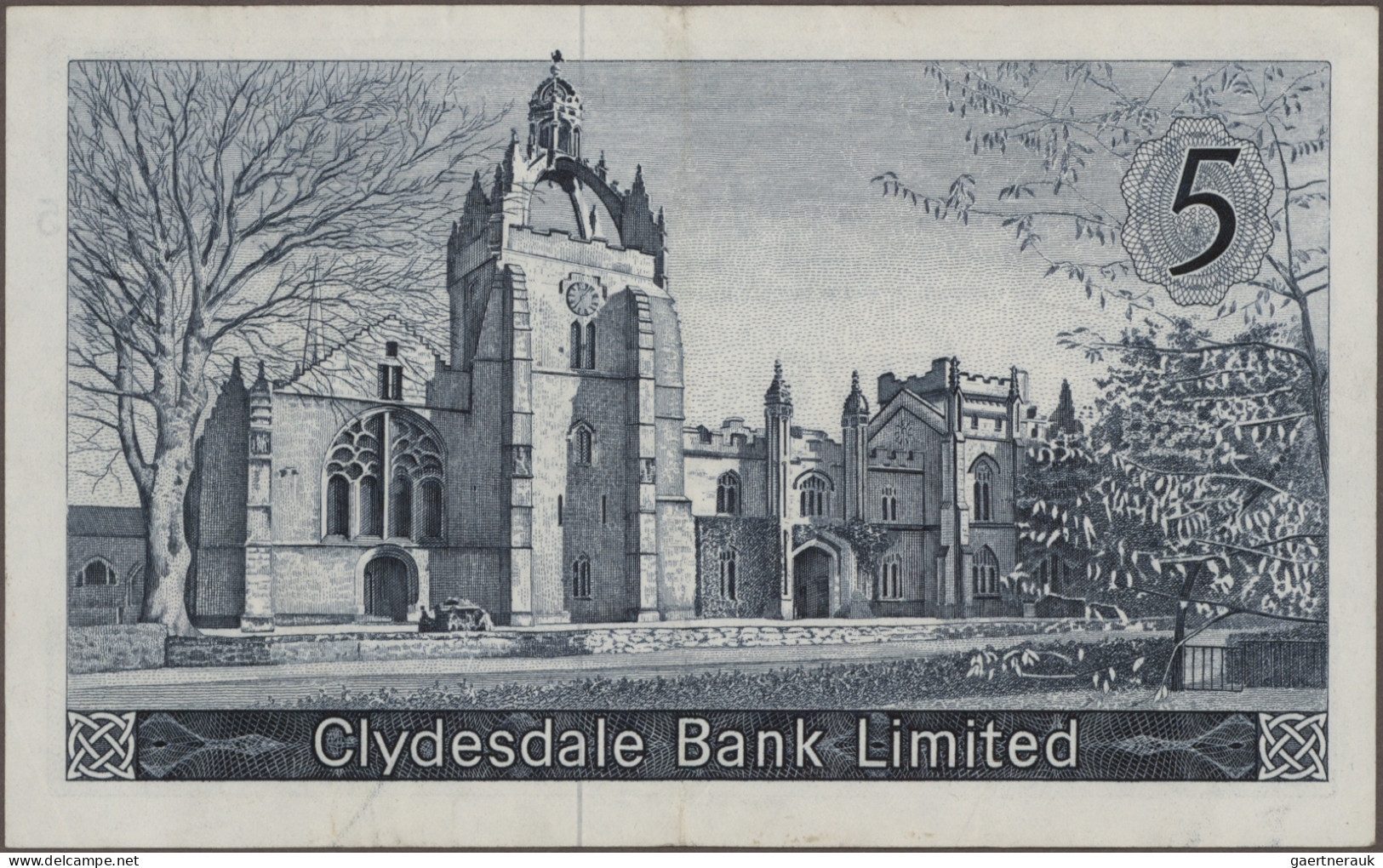 Scotland: Clydesdale Bank Limited, Lot With 7 Banknotes, Series 1963-1979, With - Otros & Sin Clasificación