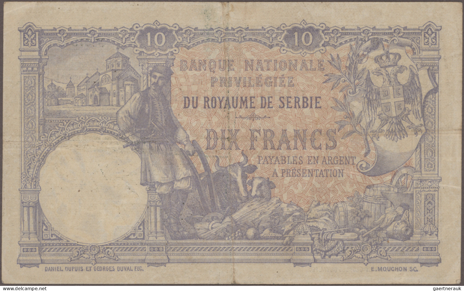 Serbia: National Bank Of Serbia, Huge Lot With 20 Banknotes, Series 1893-2014, C - Serbien