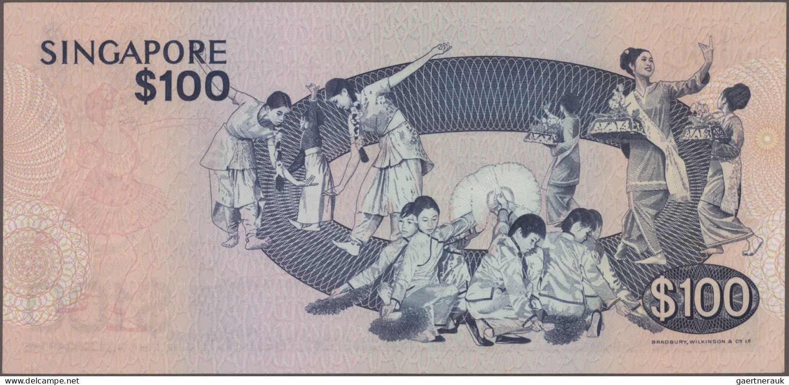 Singapore: Board Of Commissioners Of Currency, ND (1976-1980) "Birds" Issue, Wit - Singapore