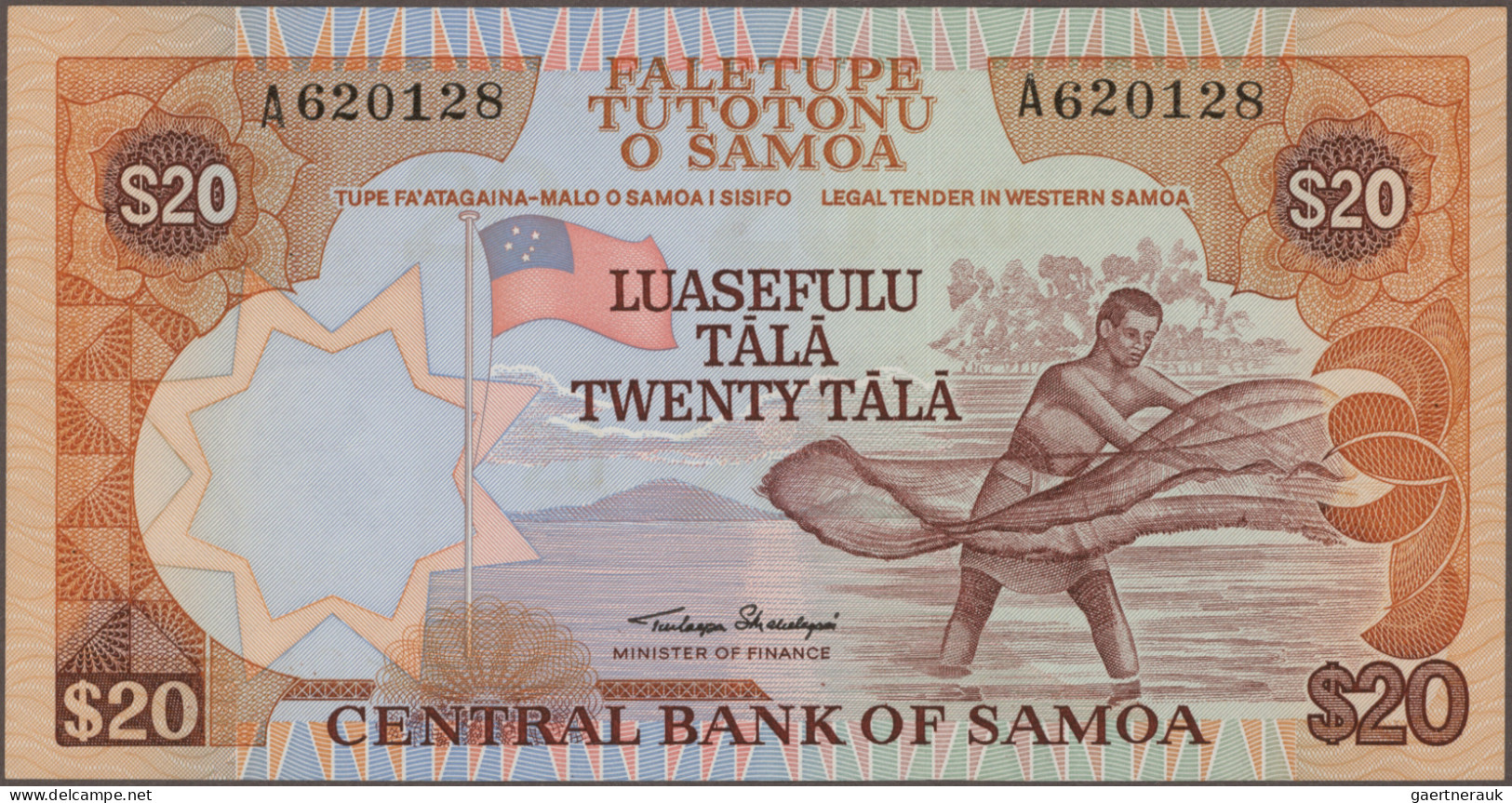 Western Samoa: Central Bank Of Samoa, Set With 11 Banknotes, Series 1985-2008, W - Samoa