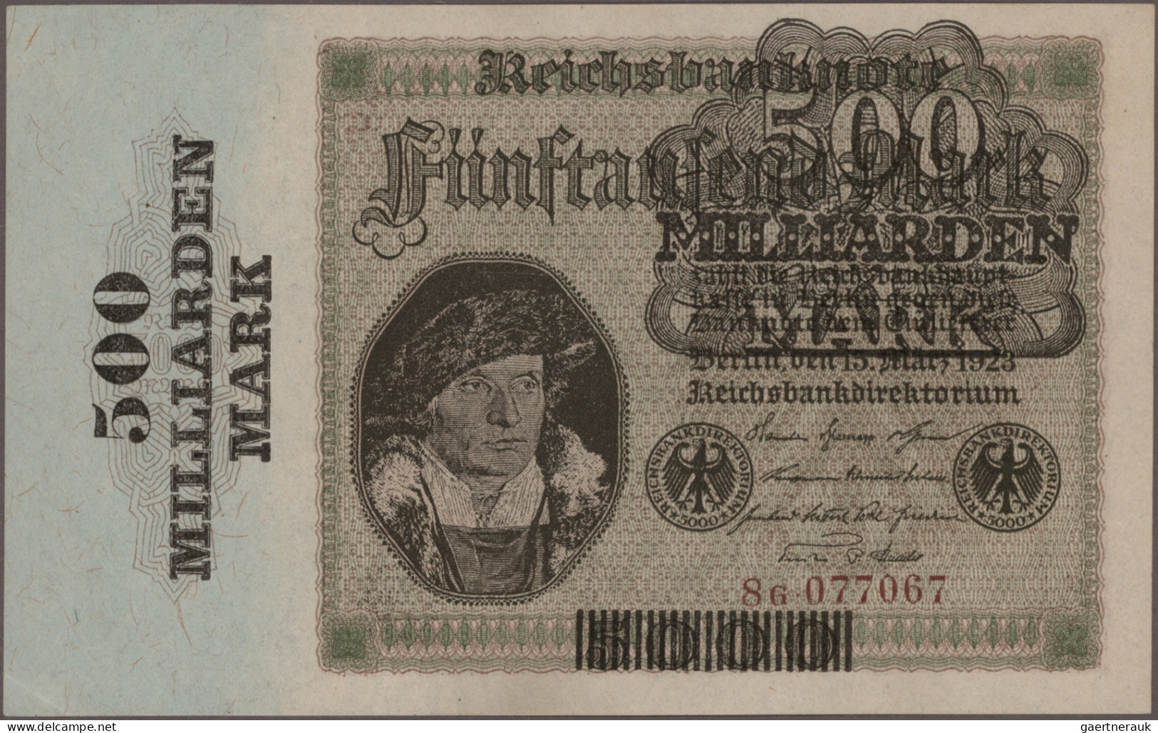 Deutschland - Deutsches Reich Bis 1945: Riesiges Konvolut Mit Ca. 860 Banknoten - Other & Unclassified