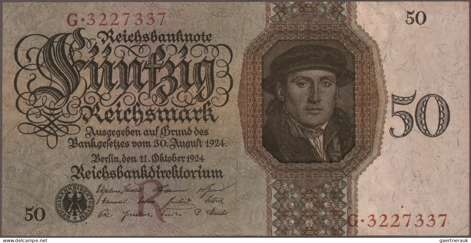 Deutschland - Deutsches Reich bis 1945: Riesiges Konvolut mit ca. 860 Banknoten