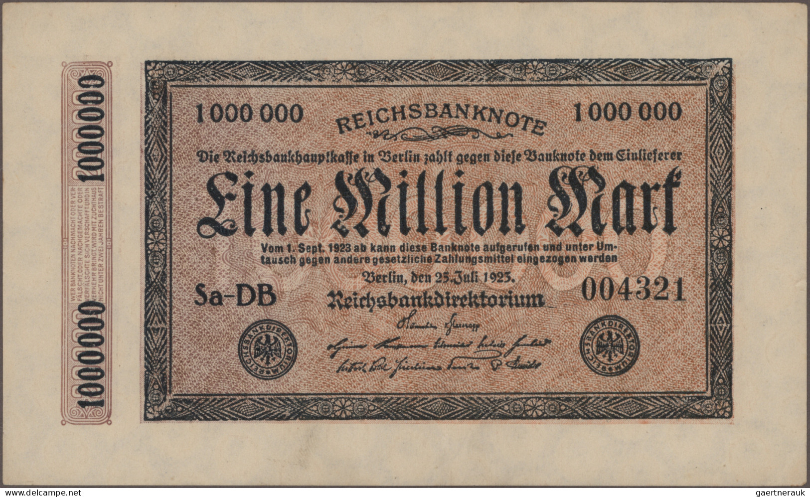 Deutschland - Deutsches Reich Bis 1945: Riesiges Konvolut Mit 669 Banknoten Der - Andere & Zonder Classificatie