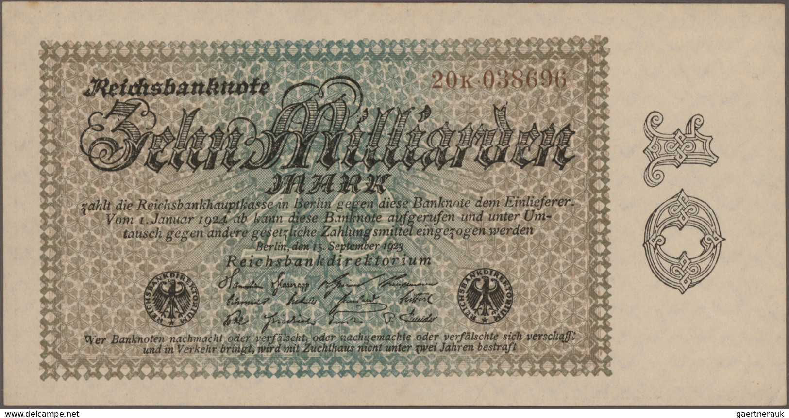 Deutschland - Deutsches Reich bis 1945: Riesiges Konvolut mit 669 Banknoten der