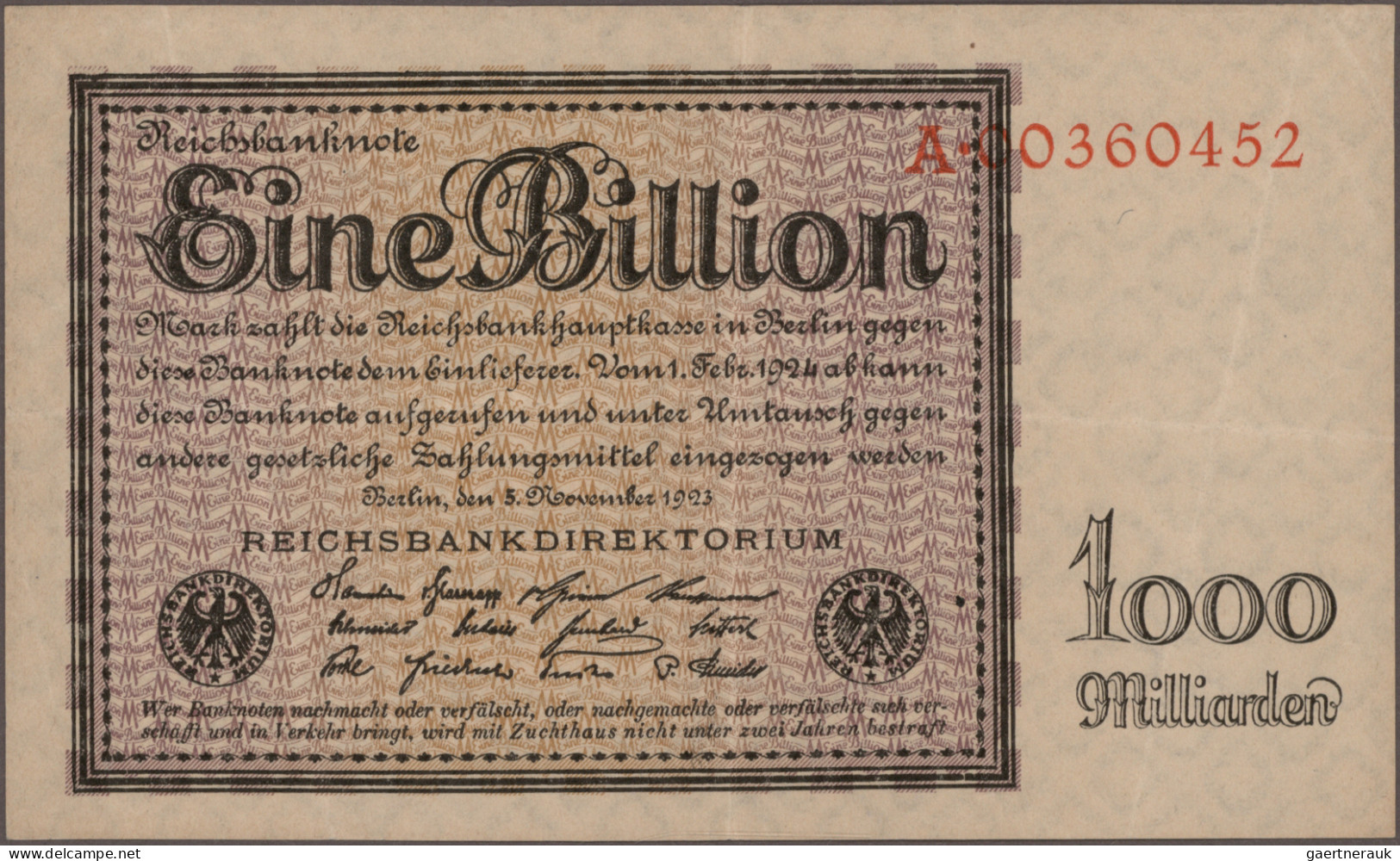 Deutschland - Deutsches Reich bis 1945: Riesiges Konvolut mit 669 Banknoten der