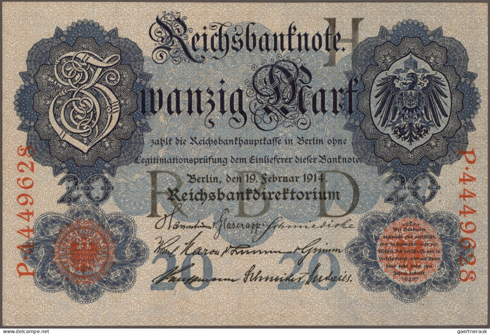 Deutschland - Deutsches Reich Bis 1945: Schachtel Mit 279 Banknoten, Ausgaben 1. - Autres & Non Classés
