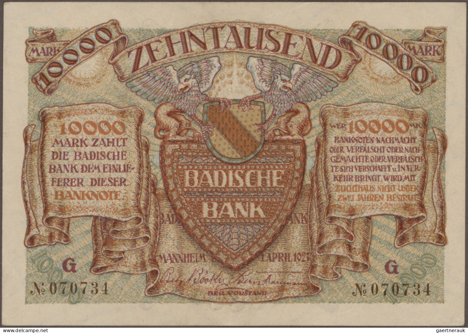 Deutschland - Deutsches Reich Bis 1945: Schachtel Mit Mehr Als 1.300 Banknoten D - Autres & Non Classés